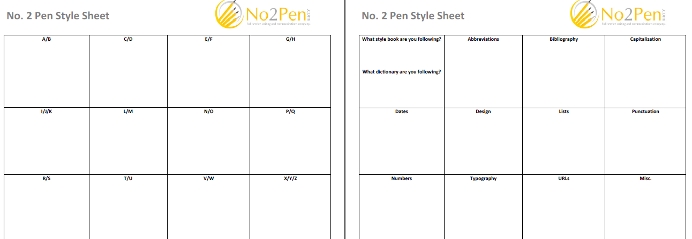 copyediting-style-sheet